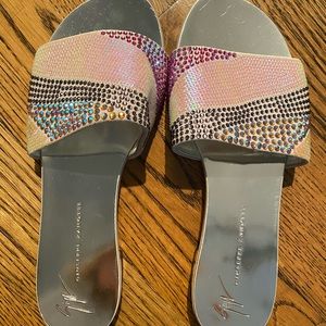 Brand new Giuseppe zanotti crystal sandals